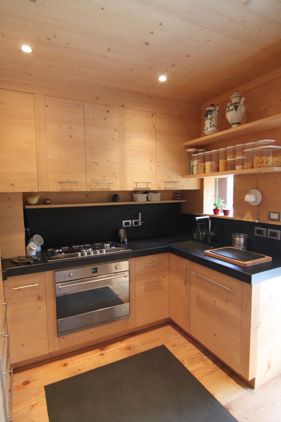 cucina in legno_falegnameria Bariza
