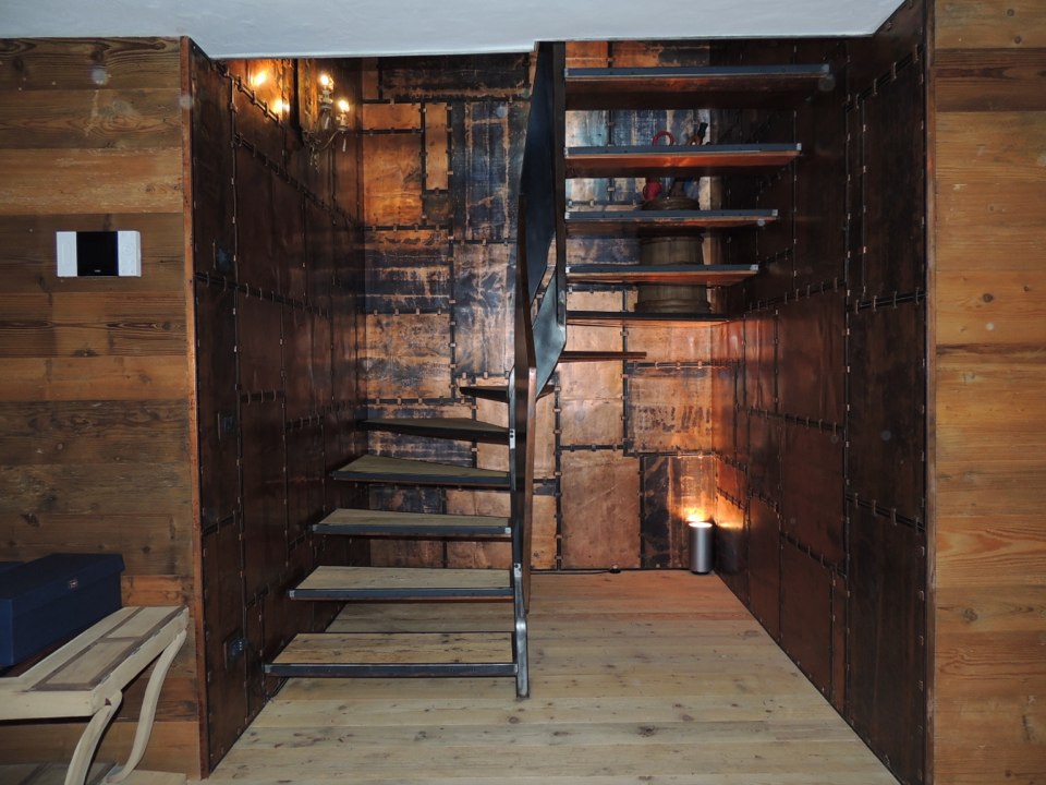 scale in legno e metallo_falegnameria Bariza