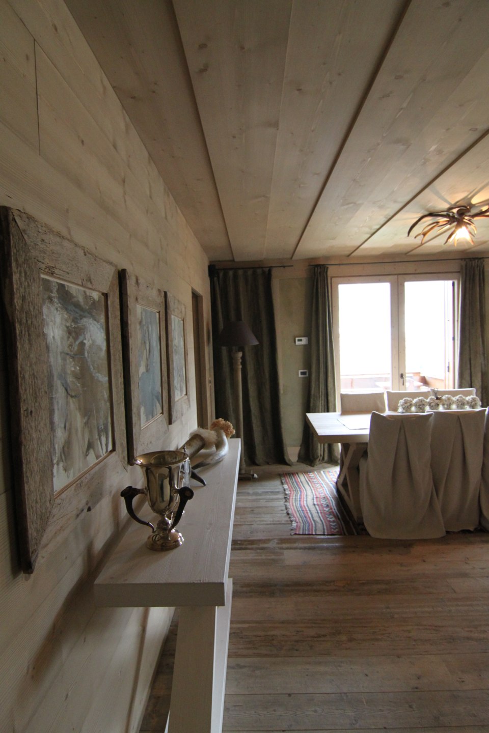 pareti legno Chalet di montagna_falegnameria Bariza