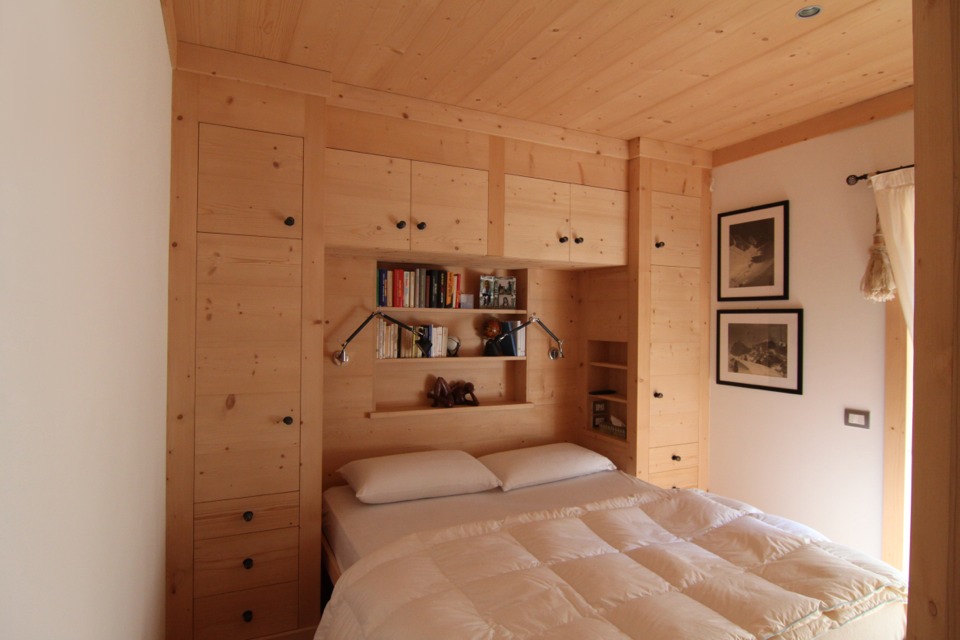 camera in legno su misura_Falegnameria Bariza