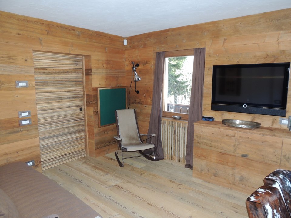 combinazione di legno per salotto_falegnameria Bariza