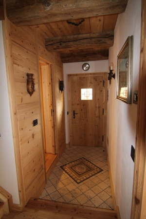 Porta ingresso legno_falegnameria Bariza